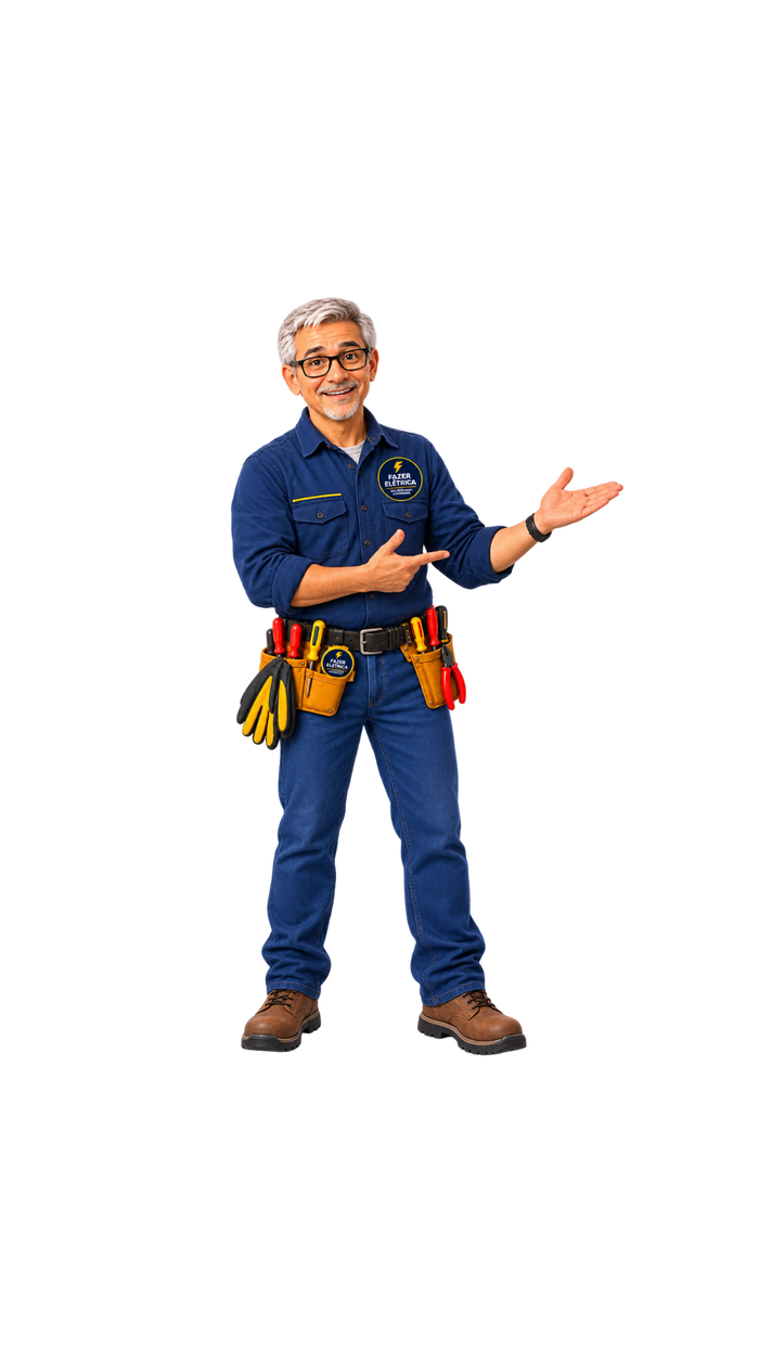 Mestre — mascote da Fazer Elétrica